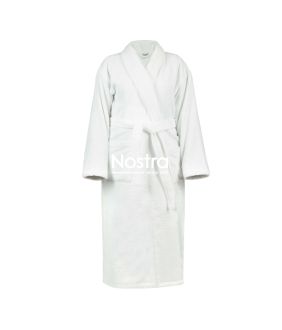 Bathrobe VELOUR-430 430 BATHROBE-OPTIC WHITE 430 BATHROBE-OPTIC WHITE