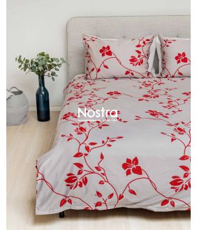 Sateen bedding set AGGI 20-1385-L.GREY 20-1385-L.GREY