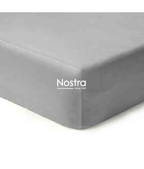 Сатиновая простынь на резинке 00-0251-LIGHT GREY 00-0251-LIGHT GREY