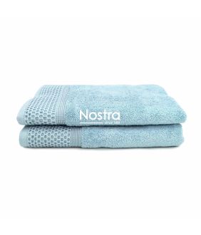 2 daļu dvieļu komplekts AURASOFT-600 T0195-PASTEL BLUE T0195-PASTEL BLUE