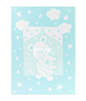 Bērnu pleds SUMMER 80-1010-ANGEL BLUE 80-1010-ANGEL BLUE