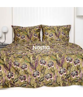 PREMIUM mako satīna gultas veļa CALLEN 20-1825-OLIVE 20-1825-OLIVE