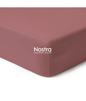 Fitted sateen sheets 00-0132-TEA ROSE 00-0132-TEA ROSE