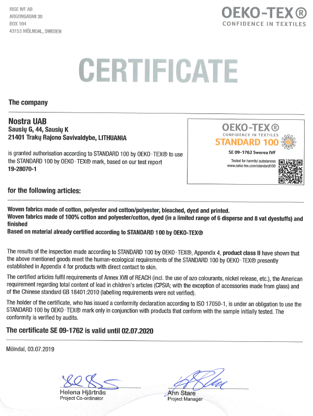 Oeko-Tex standard 